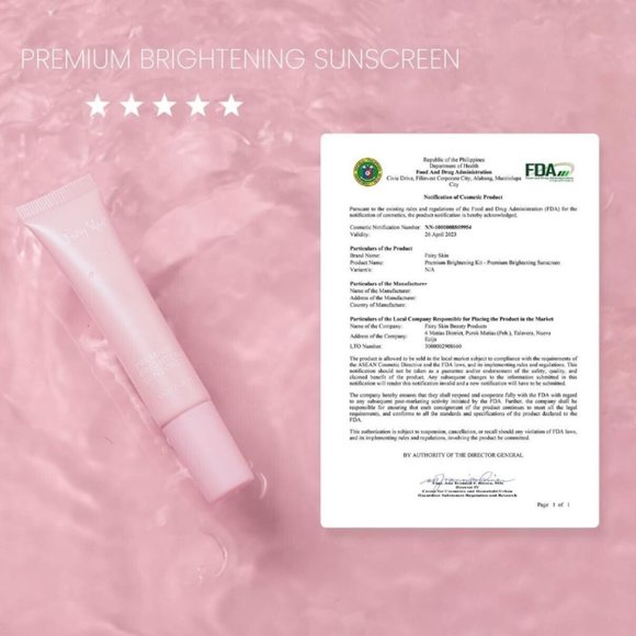 100% Authentic Fairy Skin Premium Brightening Glowing Kit. New Packaging (2SETS) - Picture 3 of 6